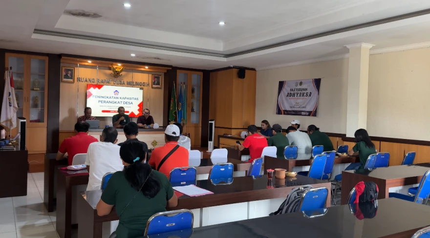 Kegiatan Peningkatan Kapasitas Perangkat Desa Melinggih