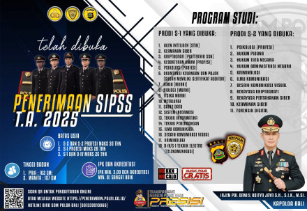  Pengumuman Penerimaan SIPSS